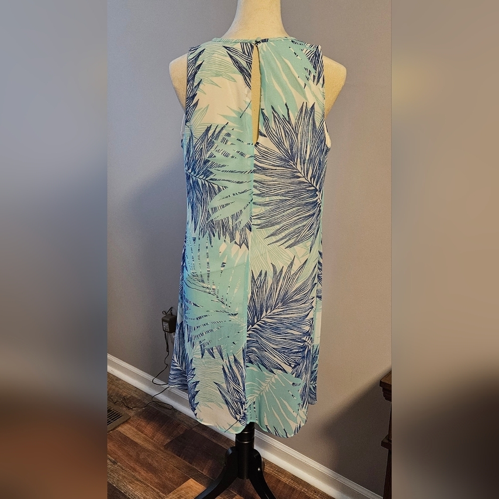Calvin Klein Tropical Sleeveless Dress size 10 - Picture 2 of 5
